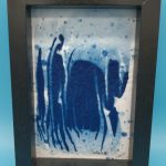 Galerie Art Brut Galerie en ligne "Recueillement" (cyanotype)